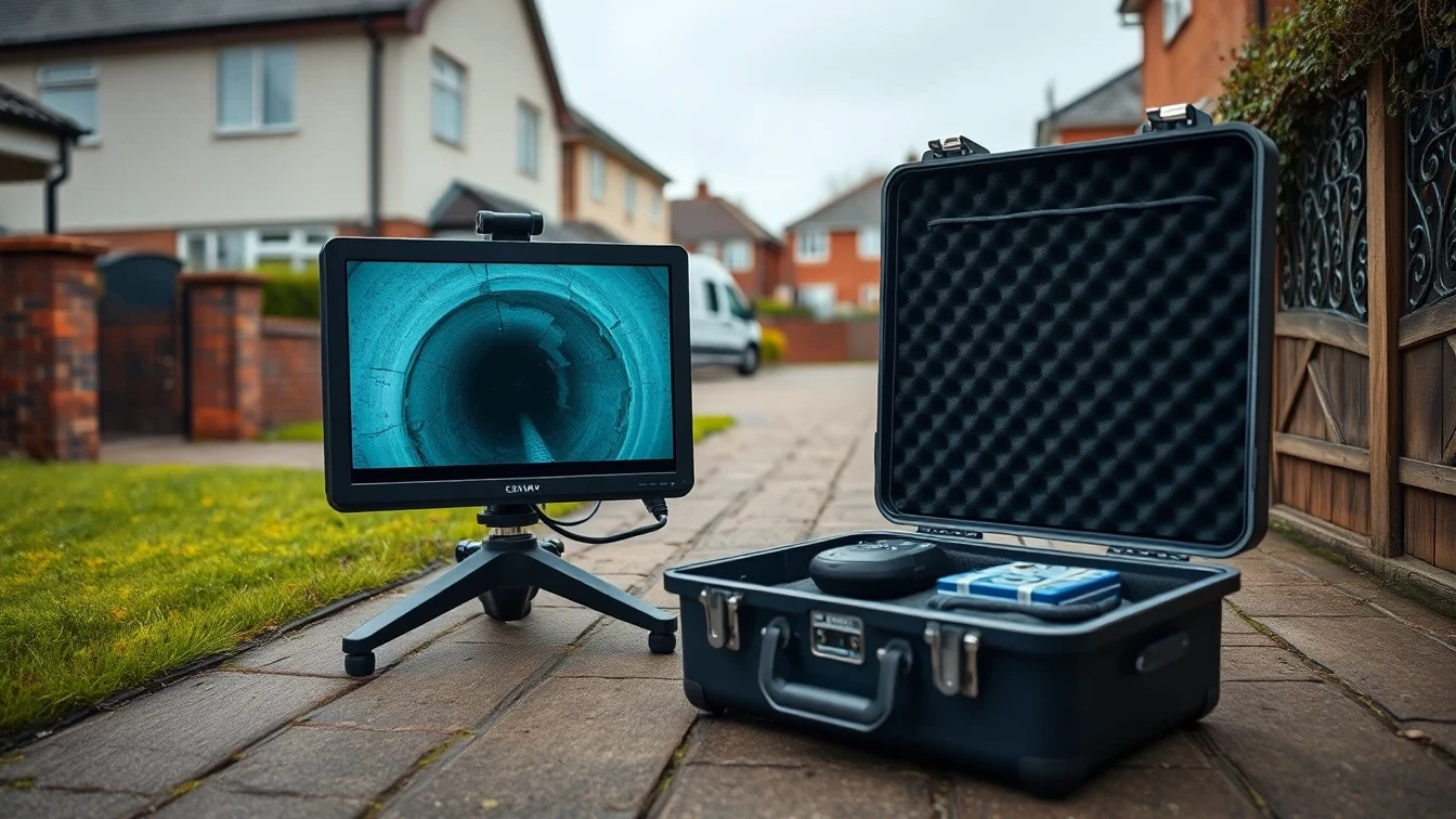 CCTV Drain Surveys in Stoke-on-Trent